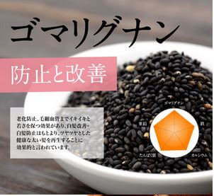 黒椿 成分 ゴマリグナン